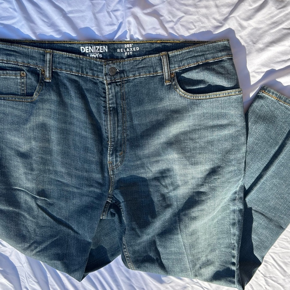 Denizen From Levi's 285 Relaxed Fit Men's Jeans‎ 42x30 Straight Leg.